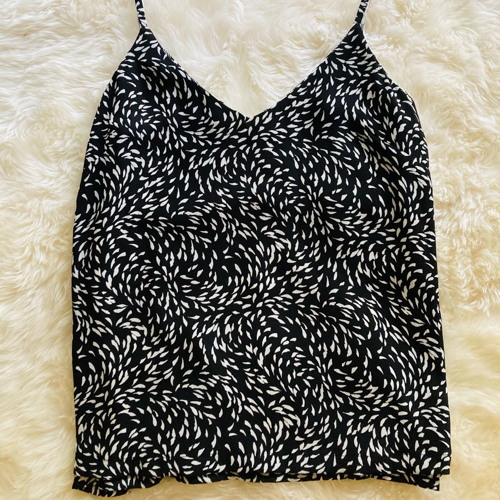 White House Black Market Reversible Blouse Tank